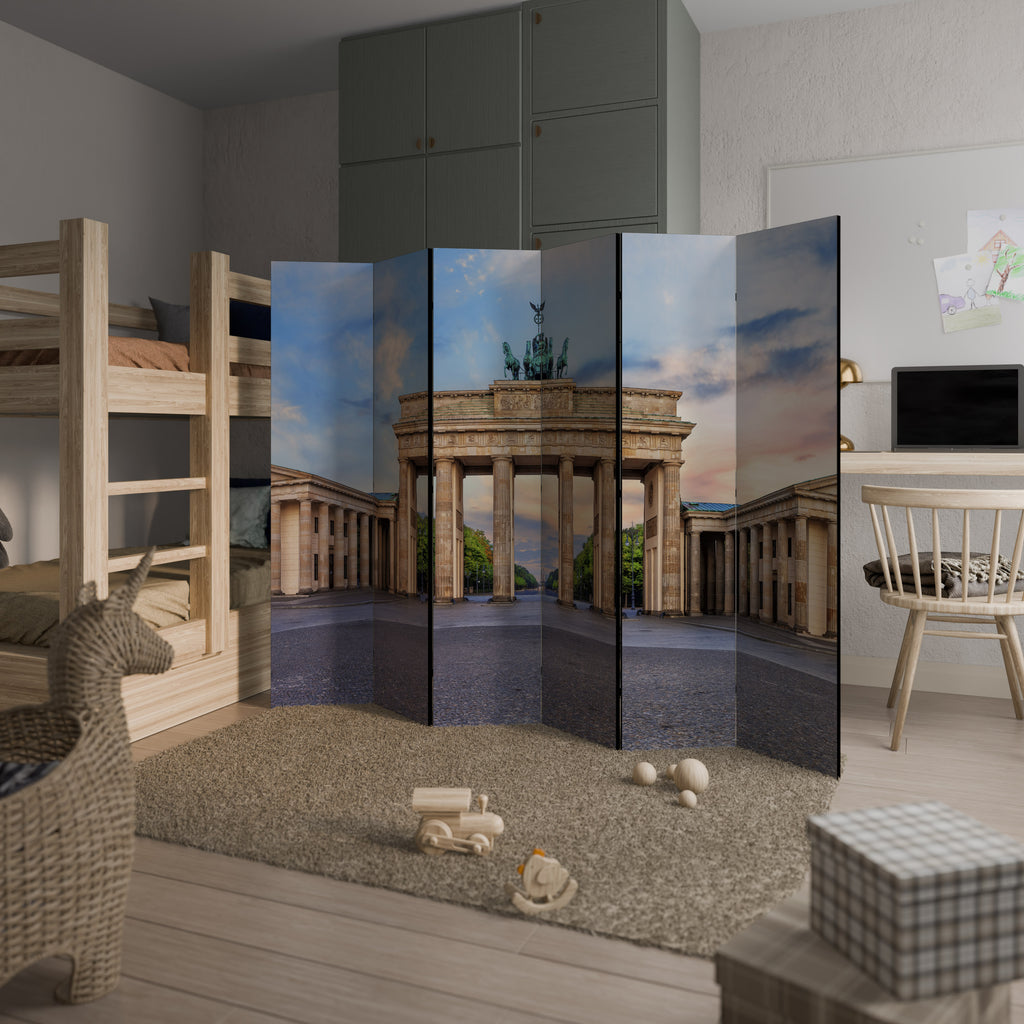 PILLARS OF MEMORY 6-Panel Room Divider