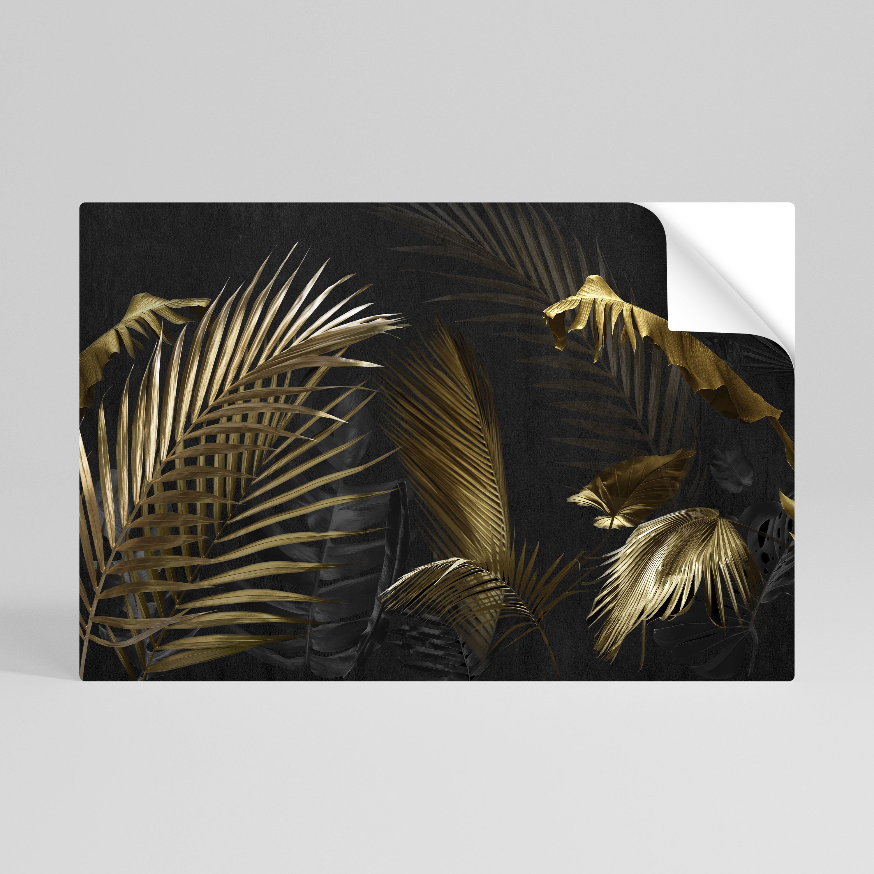 Affiche horizontale autocollante « ÉLÉGANCE DANS L'OBSCURITÉ »