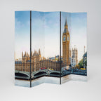 TIMELESS LONDON ELEGANCE 5-Panel Room Divider