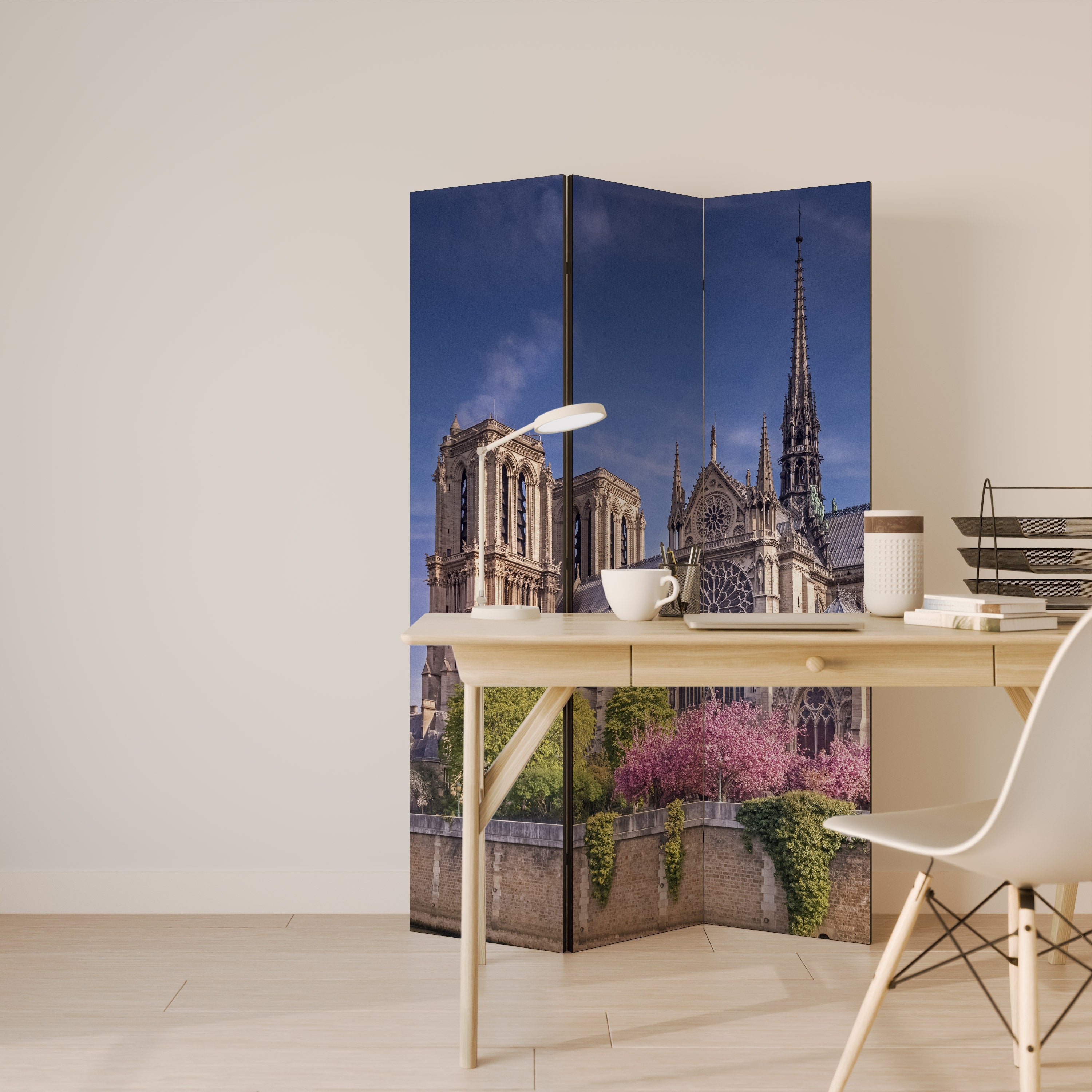 SACRED SPLENDOR 3-Panel Room Divider