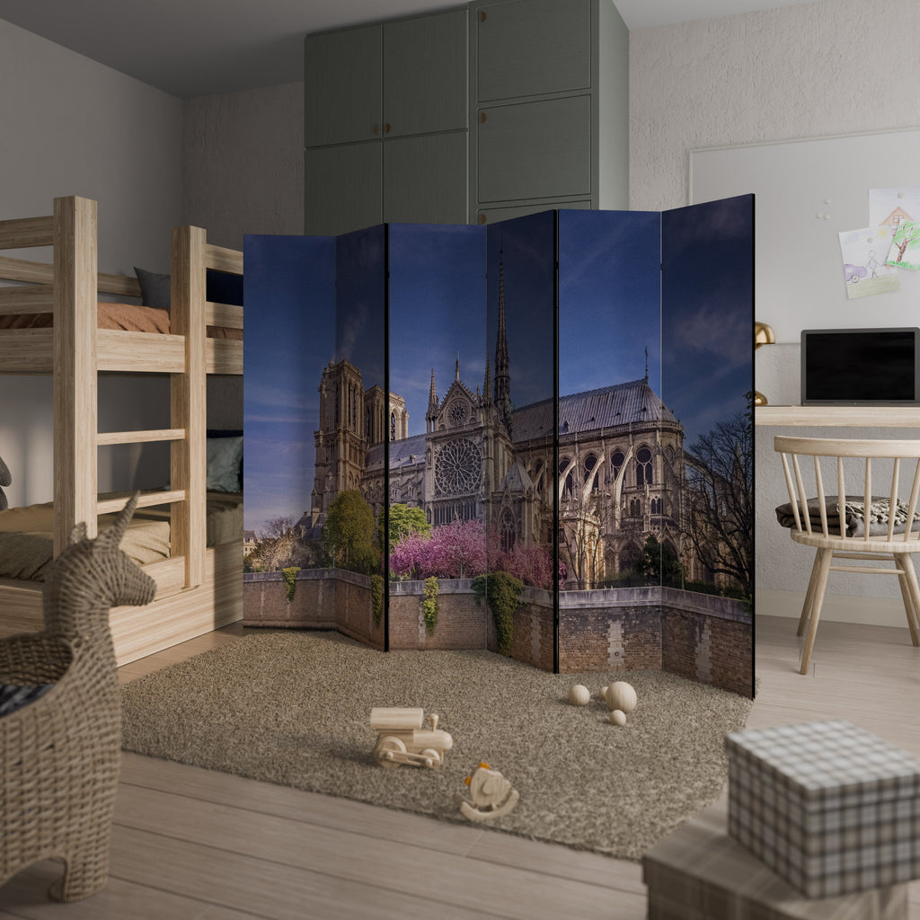 Séparateur de pièce décoratif à 6 panneaux SACRED SPLENDOR