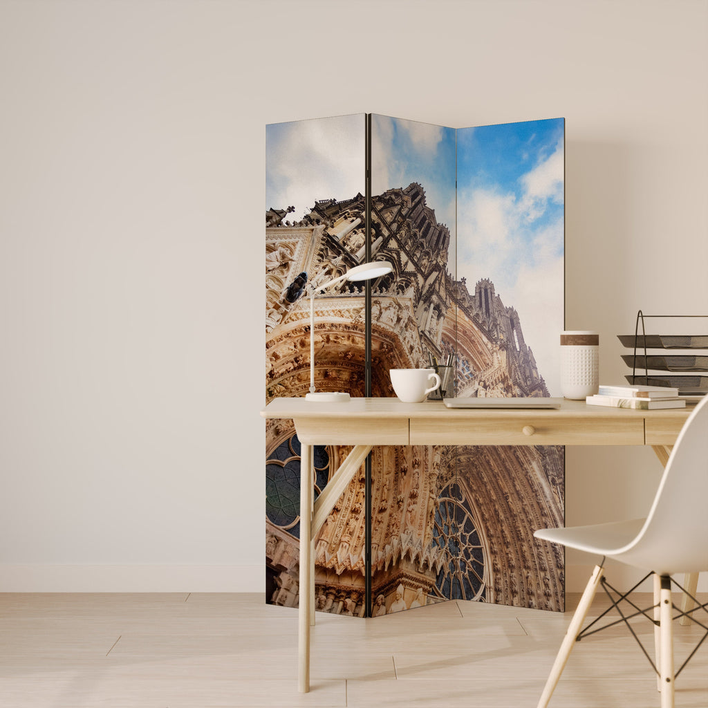 ANGLES MYSTIQUE RÉVÉLÉS Paravent décoratif à 3 panneaux