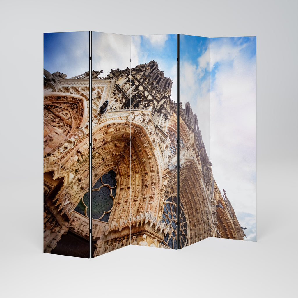 ANGLES MYSTIQUE RÉVÉLÉS Paravent décoratif à 5 panneaux
