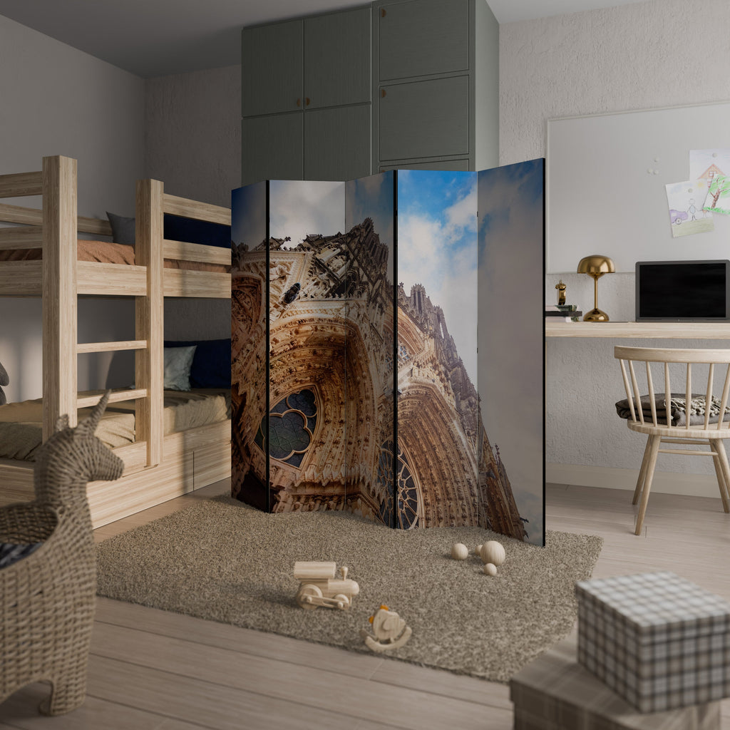 ANGLES MYSTIQUE RÉVÉLÉS Paravent décoratif à 5 panneaux