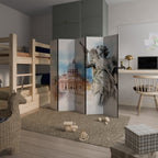 MYSTICAL CITYSCAPE RELIC 5-Panel Room Divider