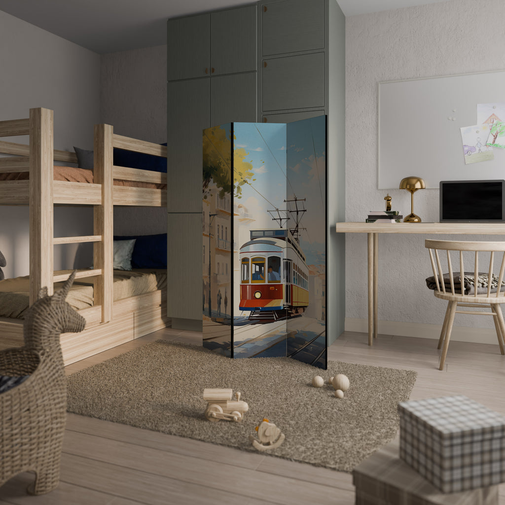 TRAMWAY DREAMSCAPE 3-Panel Room Divider