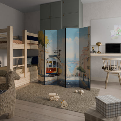 TRAMWAY DREAMSCAPE 5-Panel Room Divider