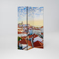 ROOFTOP RADIANCE 3-Panel Room Divider