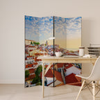 ROOFTOP RADIANCE 4-Panel Room Divider