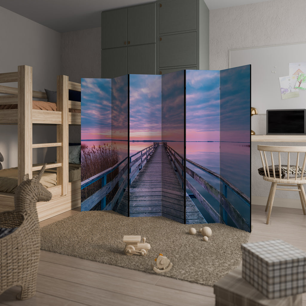 PASTEL PROMENADE 6-Panel Room Divider