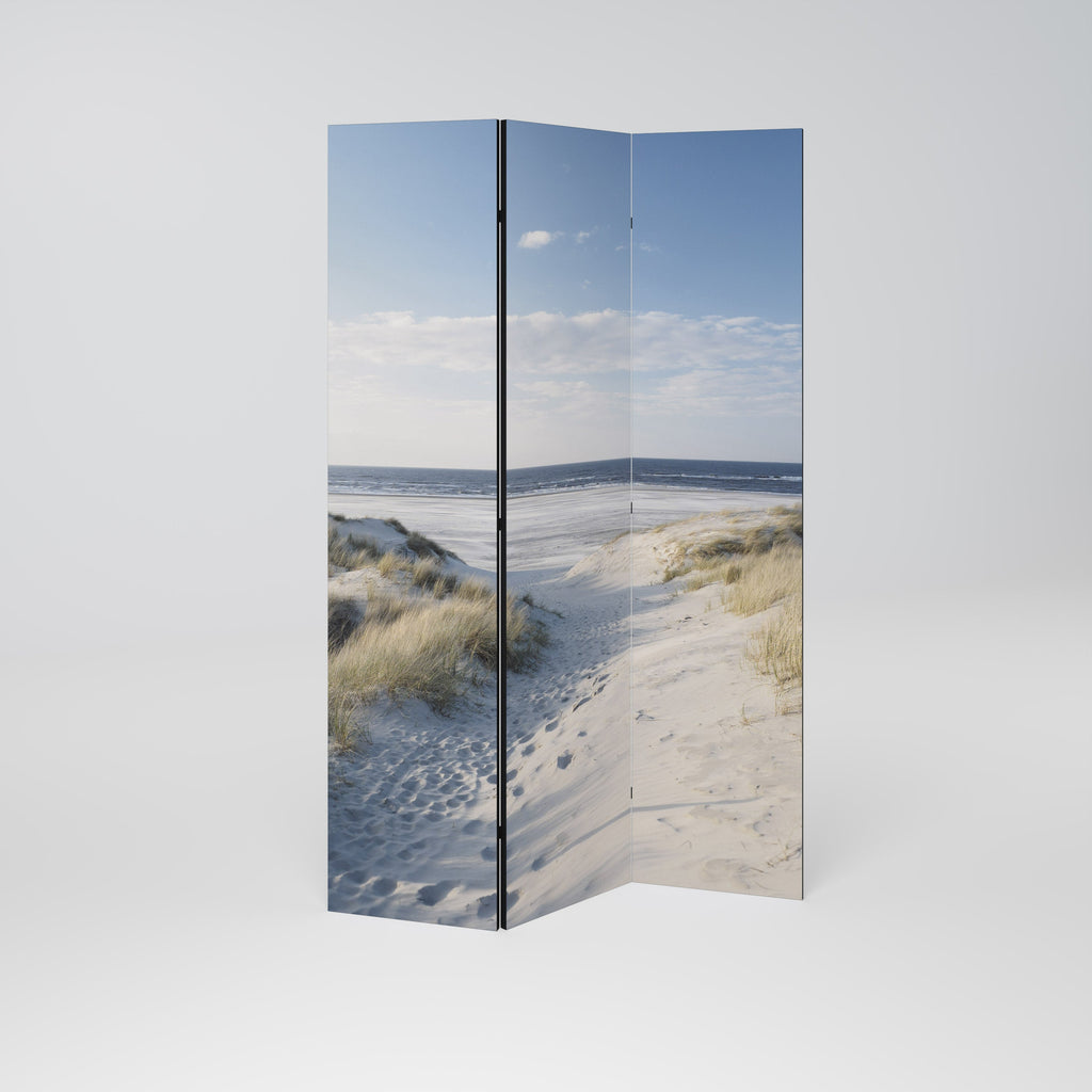 SEASIDE DREAMING Decorative 3-Panel Room Divider