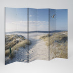 SEASIDE DREAMING 6-Panel Room Divider