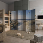 SEASIDE DREAMING 6-Panel Room Divider