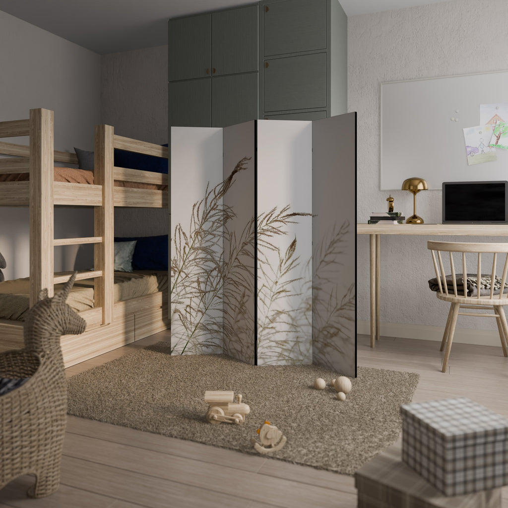Cloison décorative à 4 panneaux WISPERING WINDS