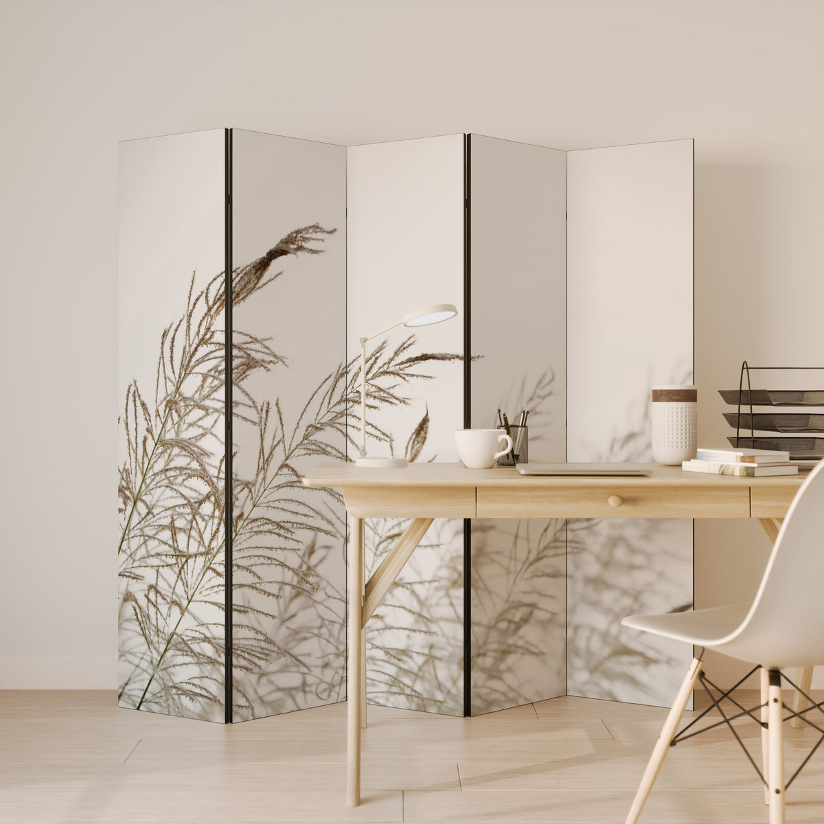 WHISPERING WINDS 5-Panel Room Divider