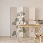 THE GOST OF GINKGO 4-Panel Room Divider