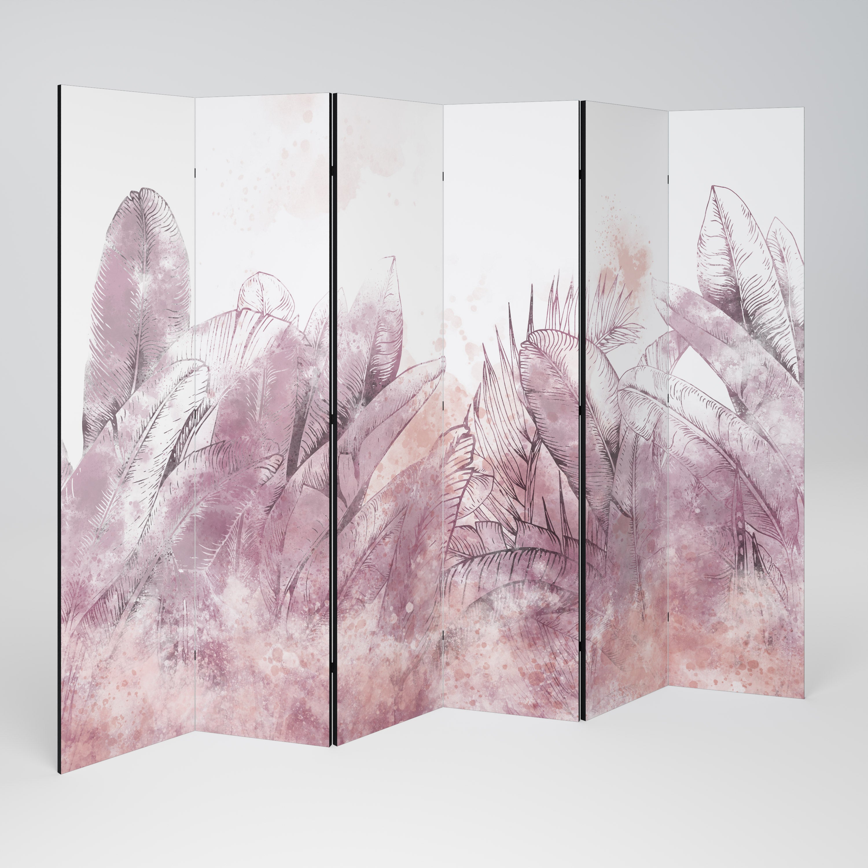 TROPICAL GLAM 6-Panel Room Divider
