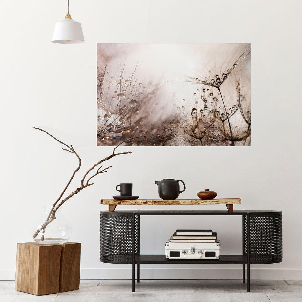 FLEETING DAWN Peel and Stick Horizontal Poster