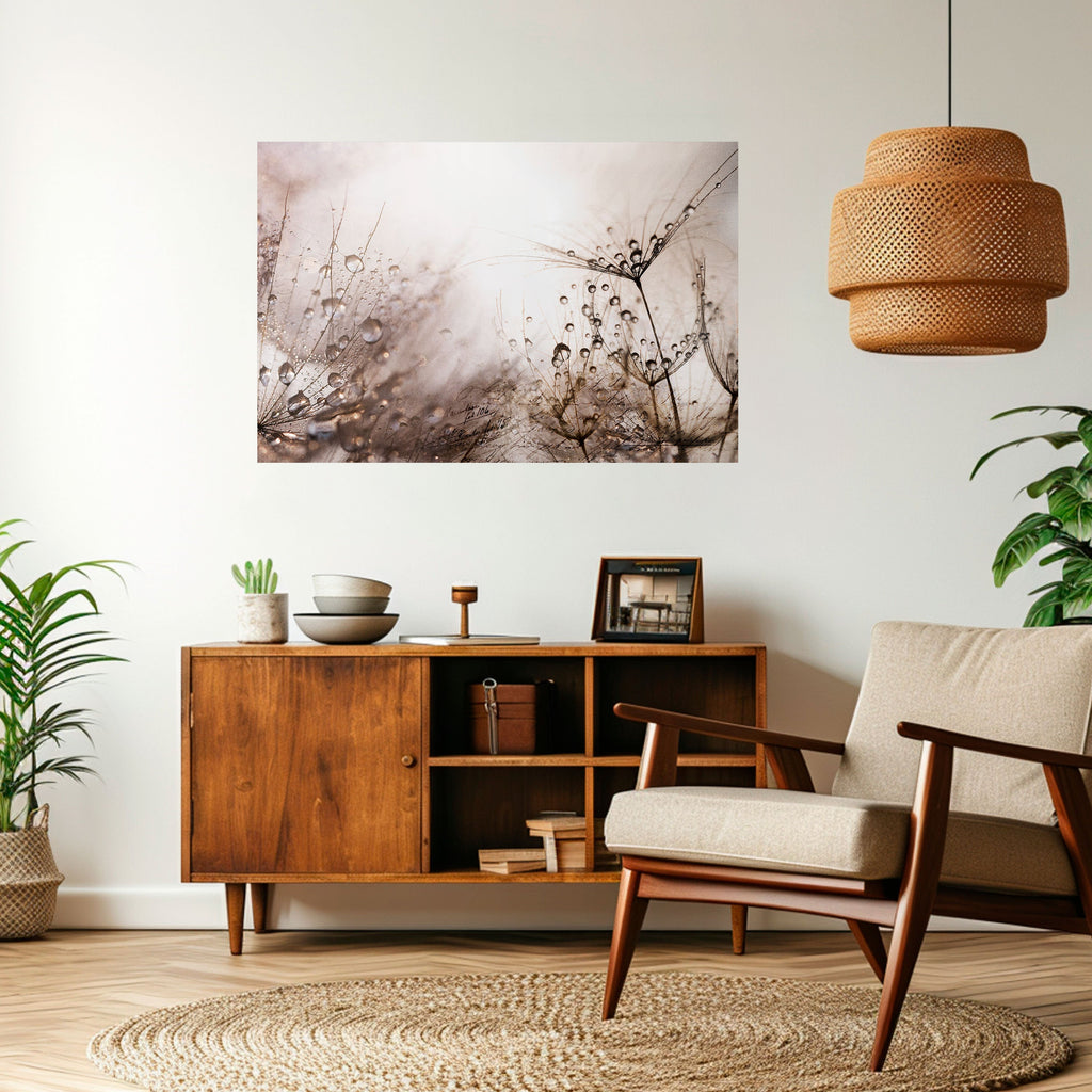 FLEETING DAWN Peel and Stick Horizontal Poster