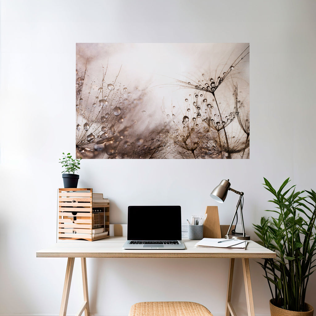 FLEETING DAWN Peel and Stick Horizontal Poster