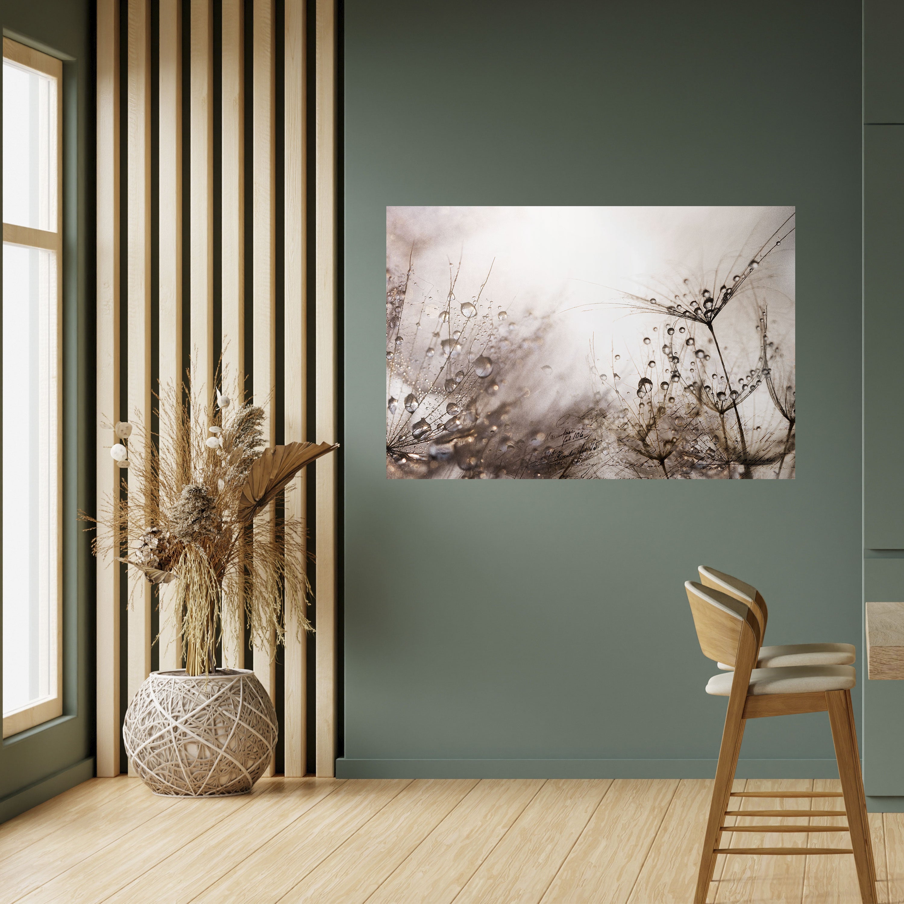 Affiche horizontale autocollante « FEETING DAWN »