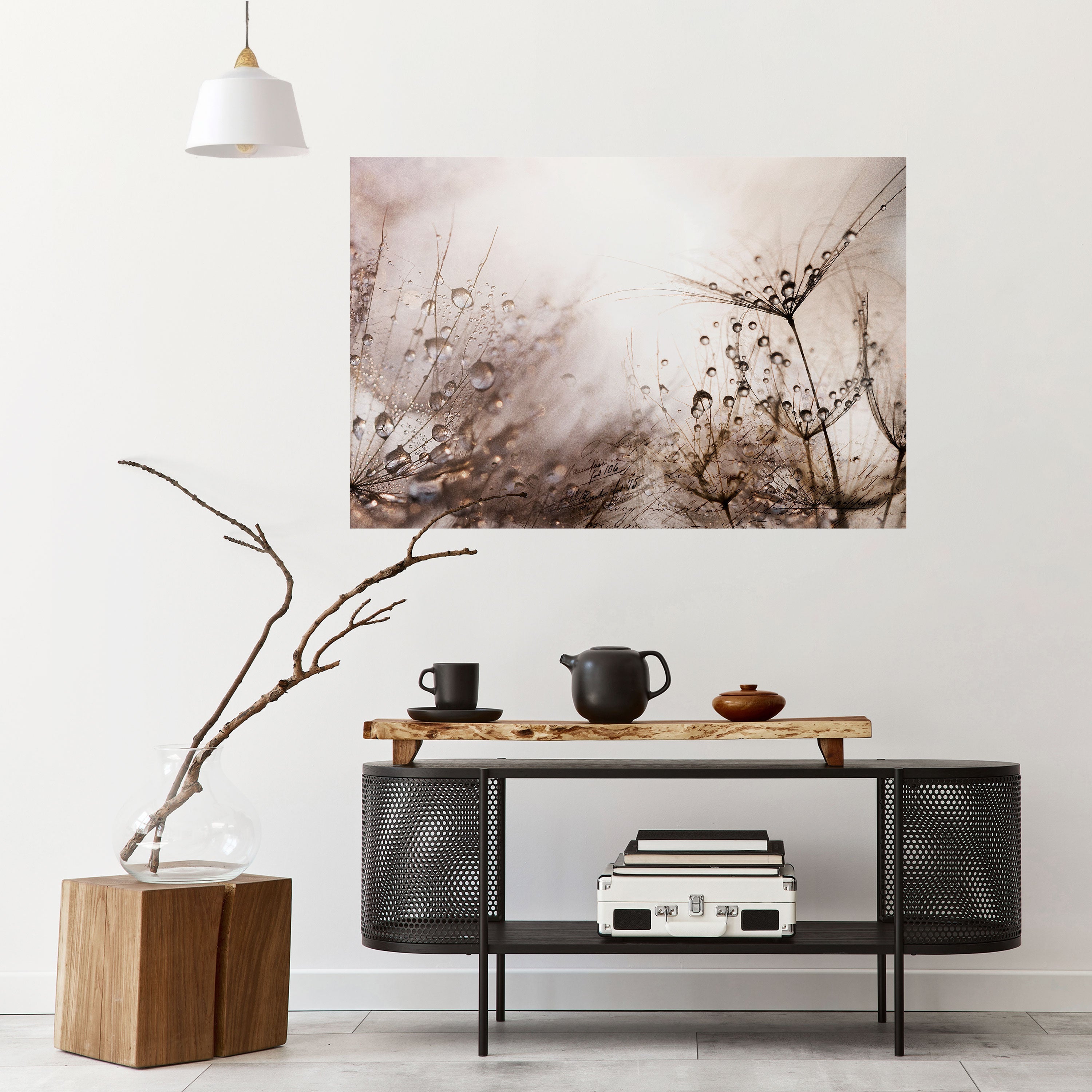 Affiche horizontale autocollante « FEETING DAWN »