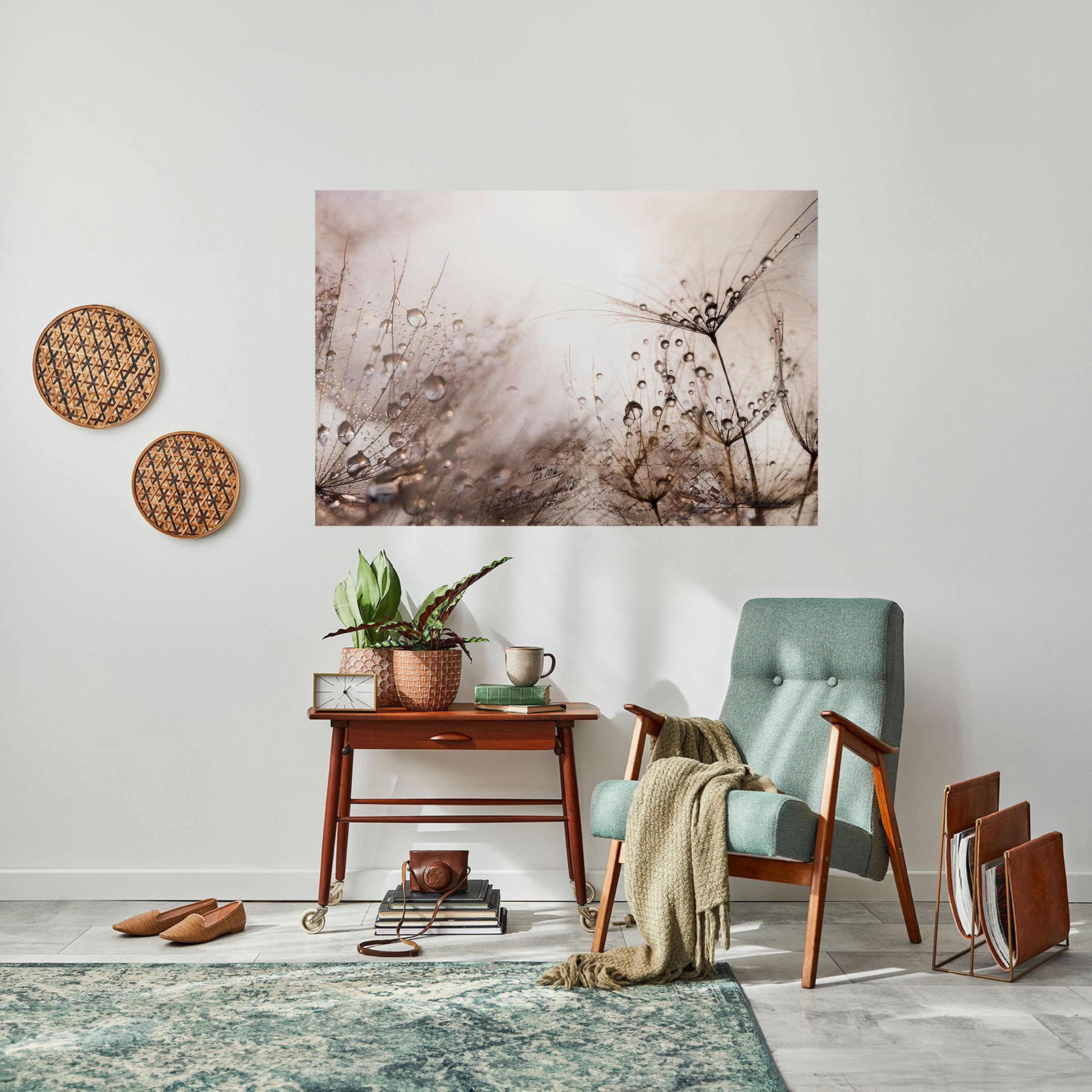 Affiche horizontale autocollante « FEETING DAWN »