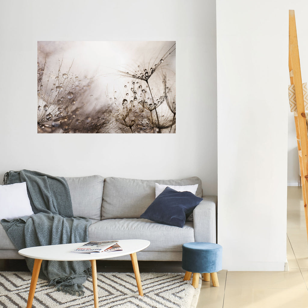 FLEETING DAWN Peel and Stick Horizontal Poster