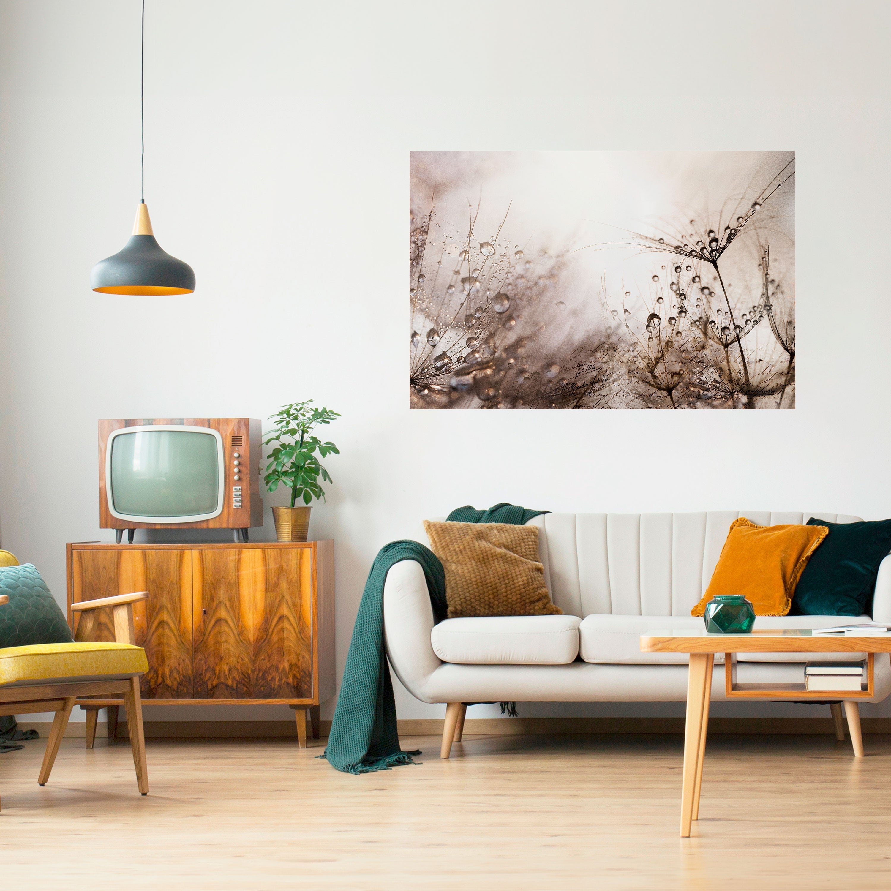 Affiche horizontale autocollante « FEETING DAWN »