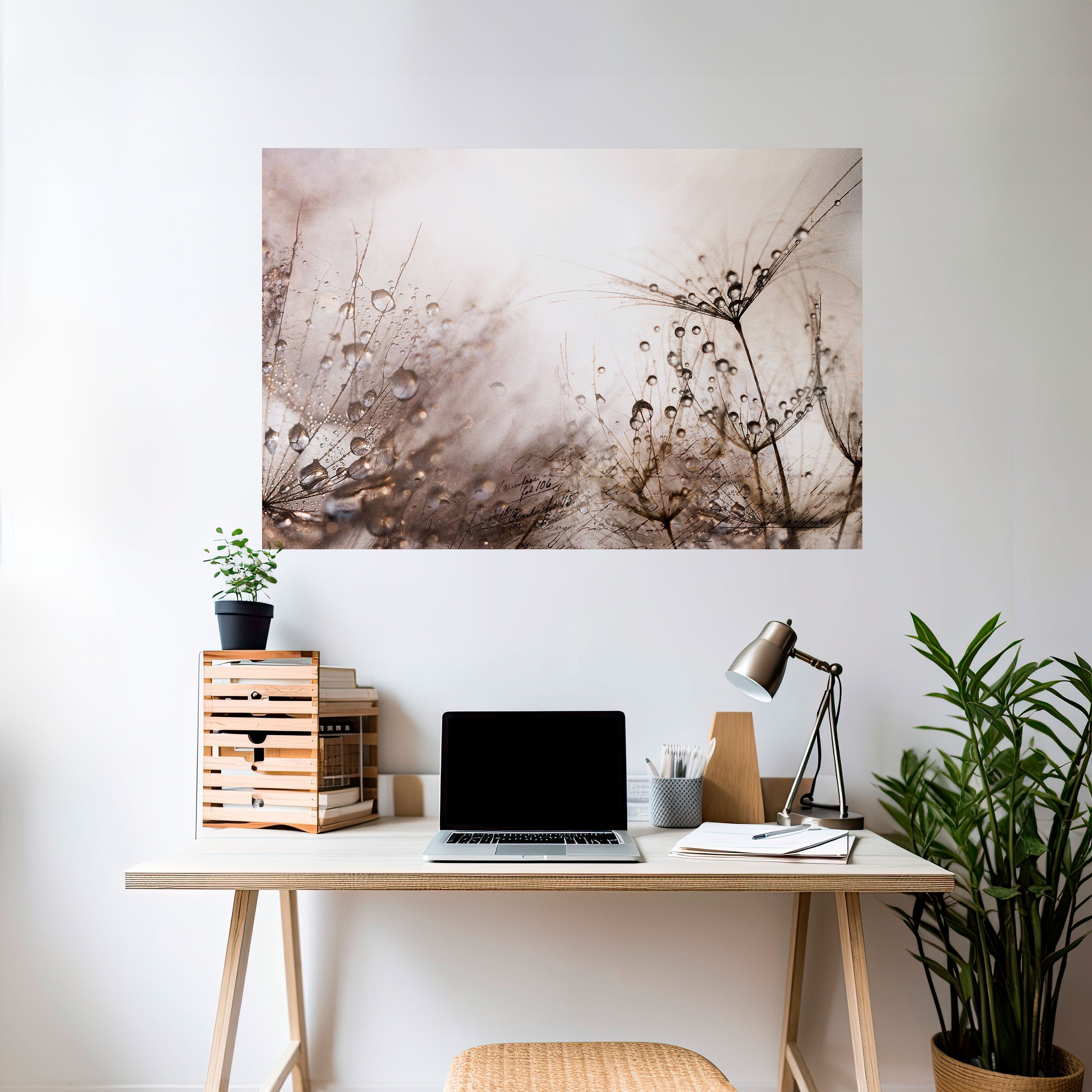 Affiche horizontale autocollante « FEETING DAWN »