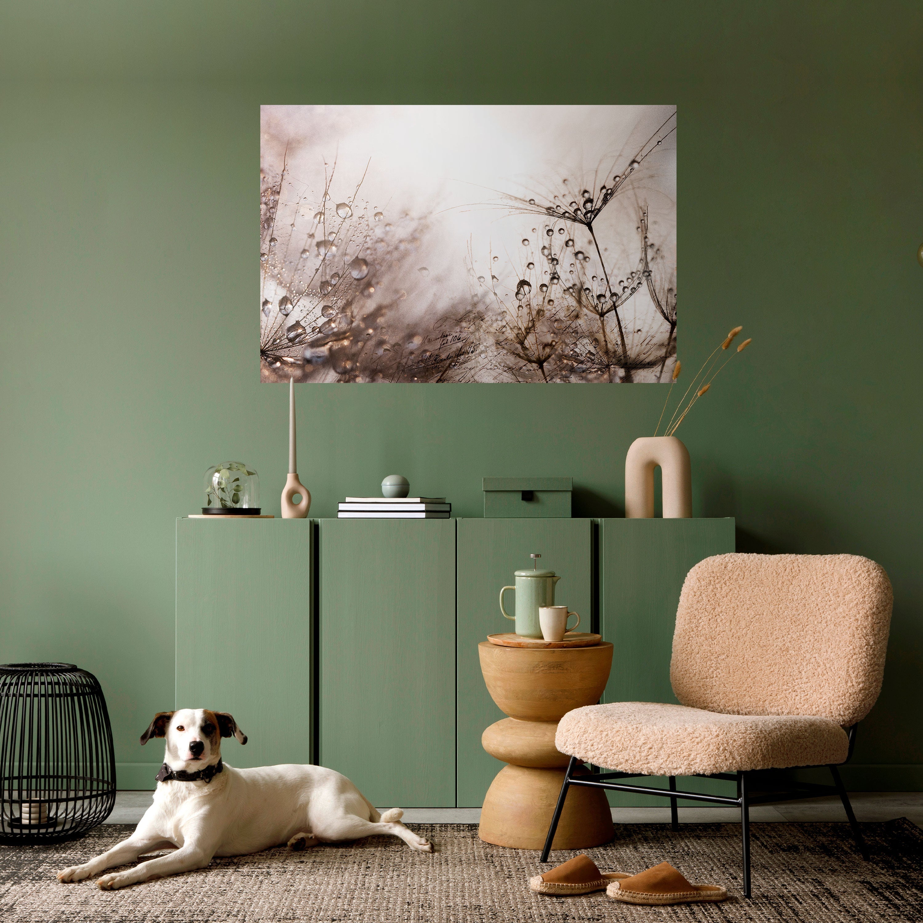 Affiche horizontale autocollante « FEETING DAWN »