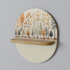 AUTUMN FOREST Art Shelf