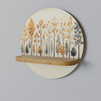 AUTUMN FOREST Art Shelf
