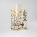 AUTUMN FOREST 3-Panel Room Divider