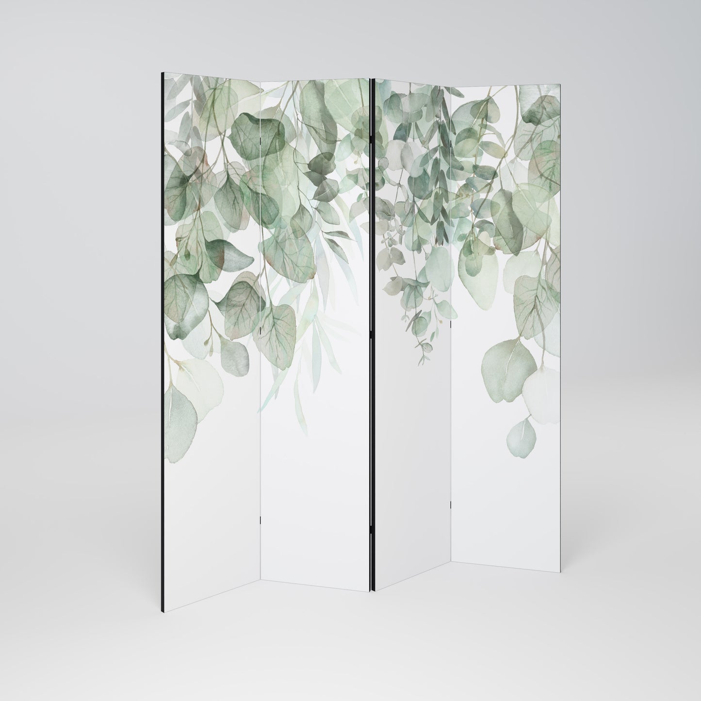 PURE VERDURE 4-Panel Room Divider