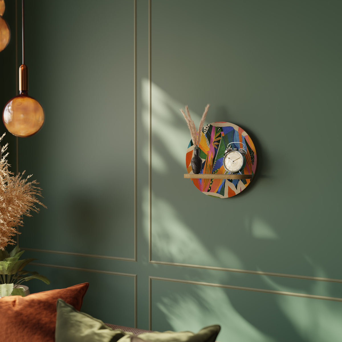 RAMPANT VEGETATION Art Shelf