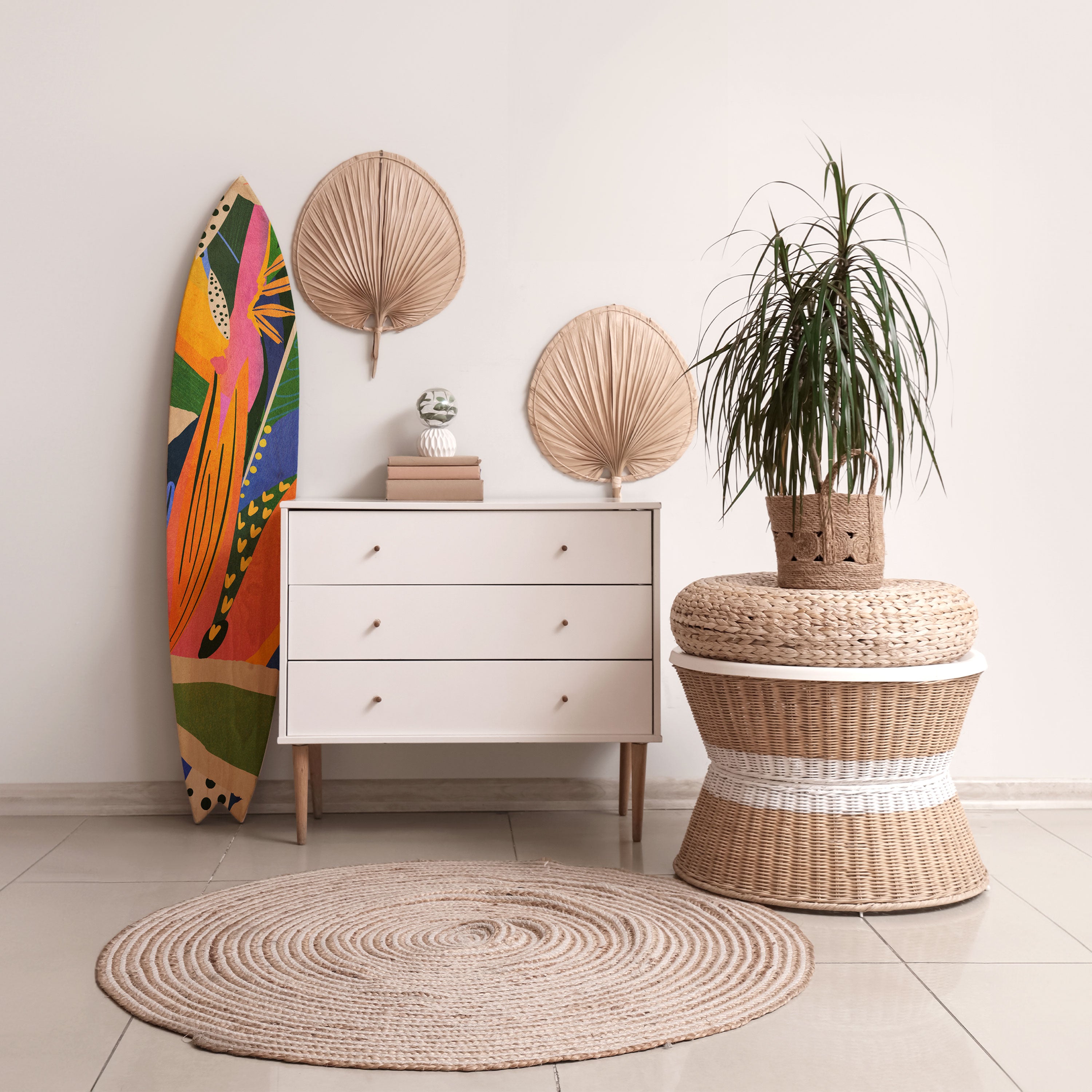 RAMPANT VEGETATION Surfboard Decorative Panel