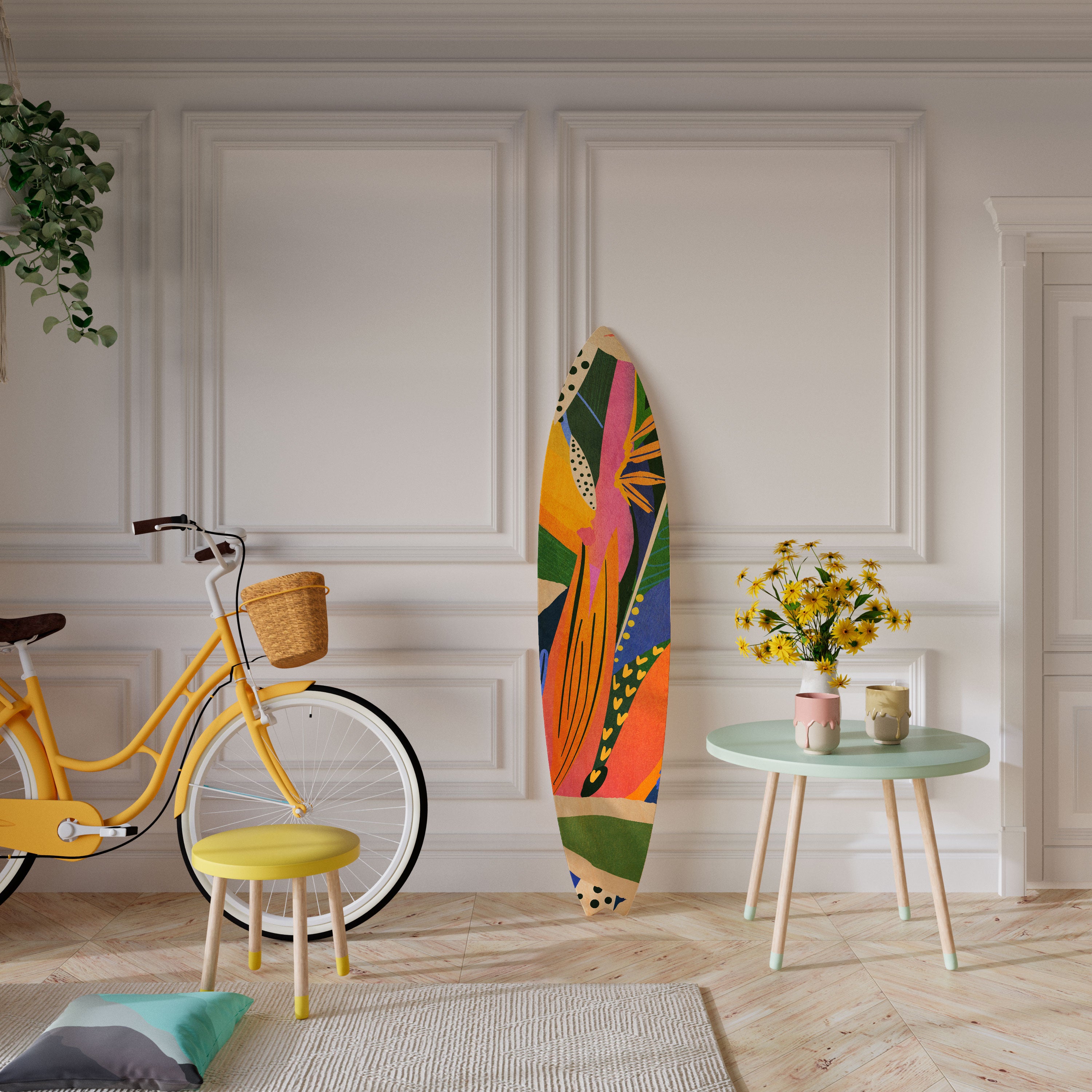 RAMPANT VEGETATION Surfboard Decorative Panel