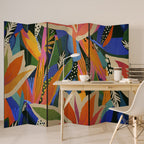 RAMPANT VEGETATION 6-Panel Room Divider
