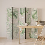 LUSH LEAF WHISPERS 5-Panel Room Divider