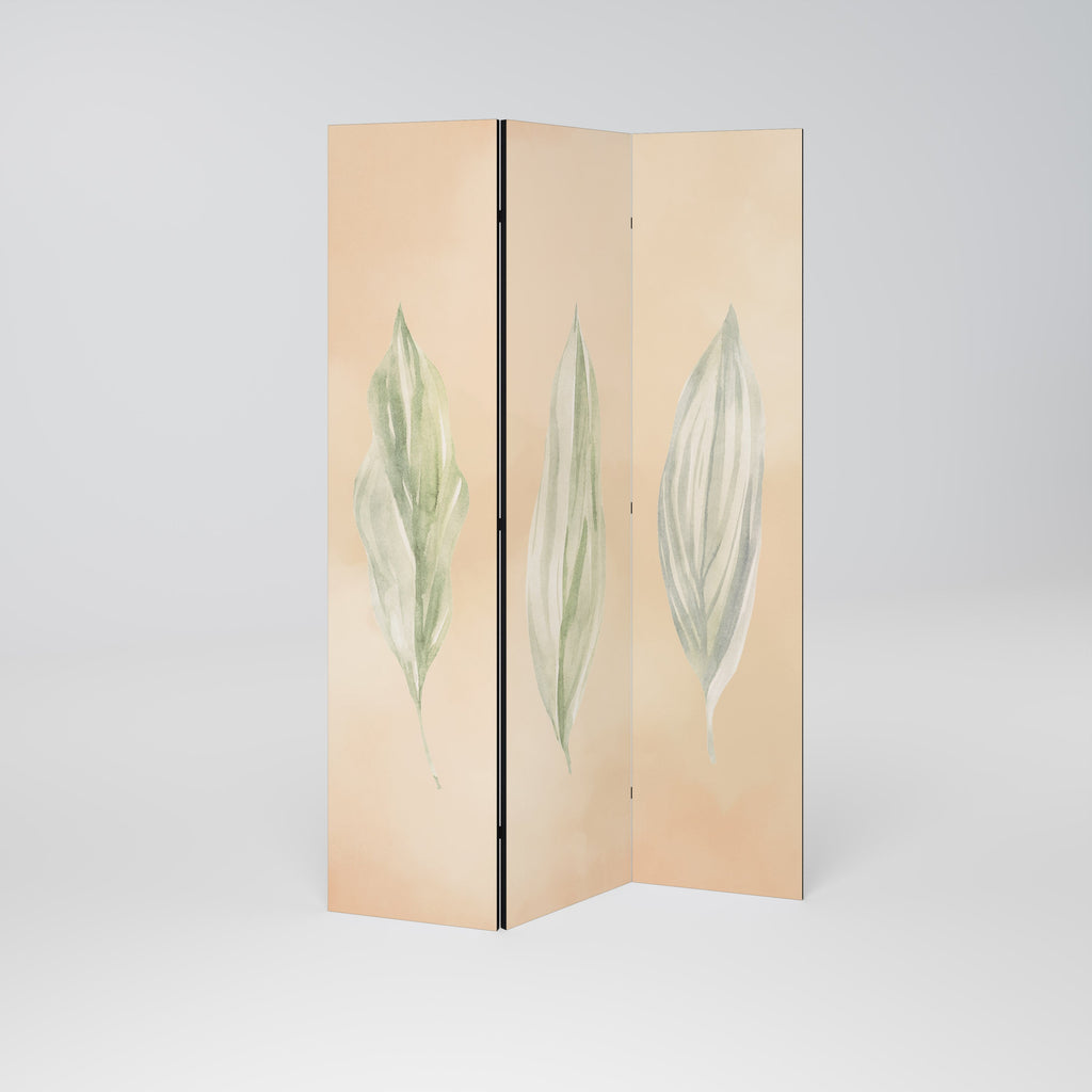 LEAFY HARMONY Decorative 3-Panel Room Divider