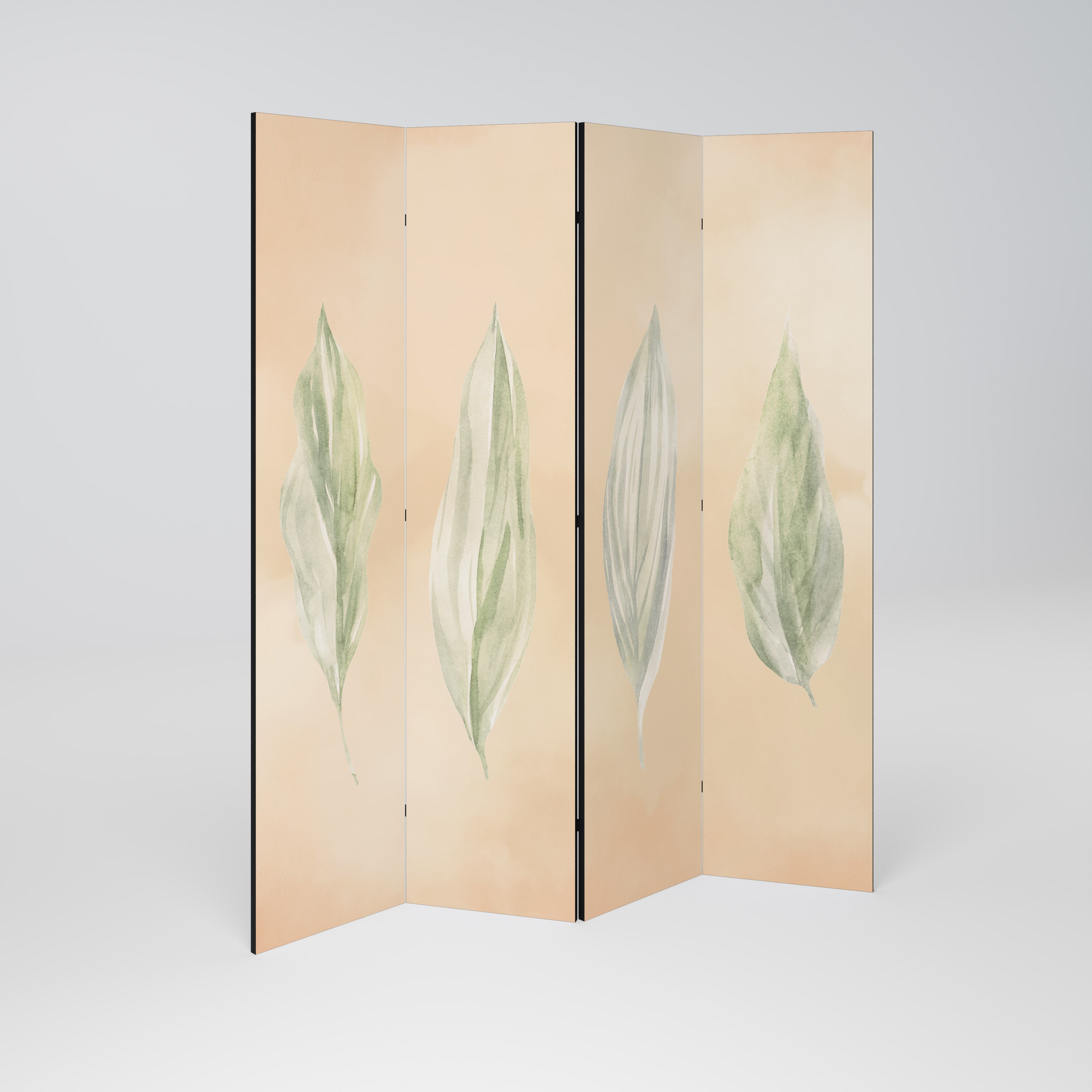 LEAFY HARMONY 4-Panel Room Divider