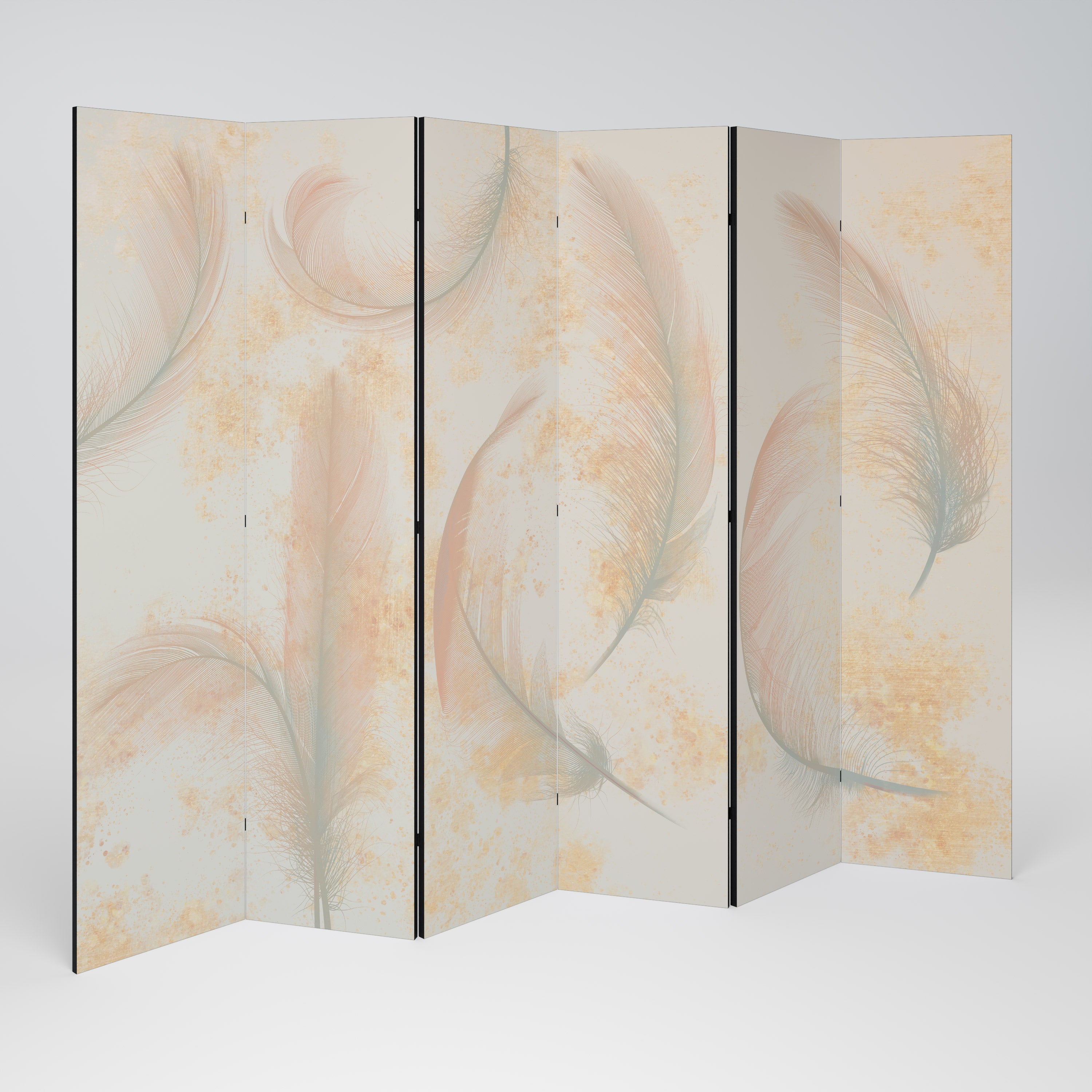 AURA OF LIGHT 6-Panel Room Divider