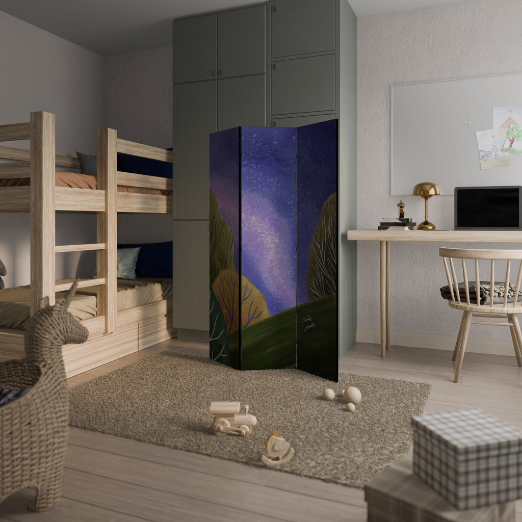 STARLIT VIBE Decorative 3-Panel Room Divider