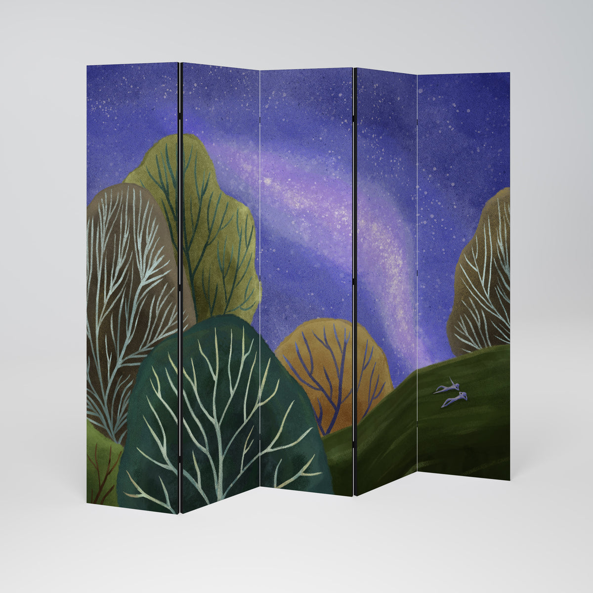 STARLIT VIBE 5-Panel Room Divider