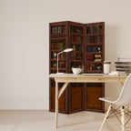 WISDOM IN WOOD 3-Panel Room Divider