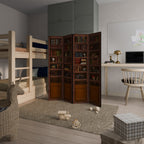 WISDOM IN WOOD 4-Panel Room Divider