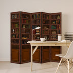 WISDOM IN WOOD 5-Panel Room Divider