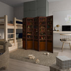 WISDOM IN WOOD 5-Panel Room Divider
