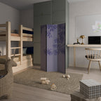 ELEGANT LEAFY VEIL 3-Panel Room Divider